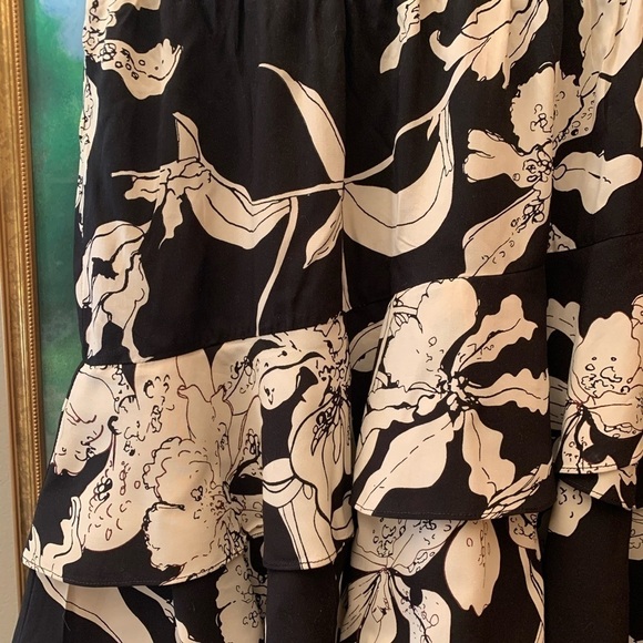 CAbi Isabel Asymmetrical Ruffle Tiered Y2K Skirt - Picture 10 of 10